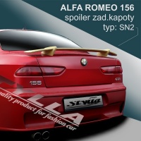 Zadní spoiler křídlo Alfa Romeo 156 sedan -- od roku výroby 09/1997- Zadní spoiler křídlo Alfa Romeo 156 sedan -- od roku výroby 09/1997-