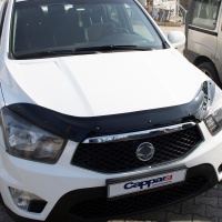 Cappa lišta (deflektor) přední kapoty Ssangyong Actyon Sport -- rok výroby 2012-16 Cappa lišta (deflektor) přední kapoty Ssangyong Actyon Sport -- rok výroby 2012-16
