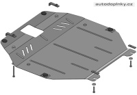 Kryt pod motor Hyundai Sonata YF (Automatická převodovka, pomocný rám ve tvaru oválu) -- rok výroby 2010 Kryt pod motor Hyundai Sonata YF (Automatická převodovka, pomocný rám ve tvaru oválu) -- rok výroby 2010