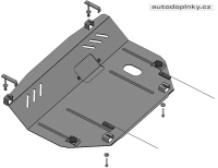 Kryt pod motor Nissan Micra motor: 1,2, 1,4 -- od roku výroby 2013- Kryt pod motor Nissan Micra motor: 1,2, 1,4 -- od roku výroby 2013-