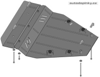 Kryt pod motor Nissan X-Trail II -- od roku v�roby 2007-