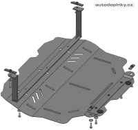 Kryt pod motor VW Caddy WeBasto (Pro automobily s hydraulick�m posilova�em ��zen�) -- rok v�roby 2004-2010