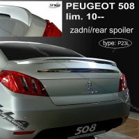 Zadní spoiler křídlo Peugeot 508 sedan -- od roku výroby 11/2010- Zadní spoiler křídlo Peugeot 508 sedan -- od roku výroby 11/2010-
