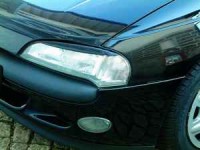 Mračítka předních světlometů lepená Opel Tigra Mračítka předních světlometů lepená Opel Tigra