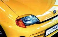 Mračítka předních světlometů lepená Fiat Seicento Mračítka předních světlometů lepená Fiat Seicento