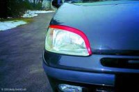 Mračítka předních světlometů lepená Renault Clio 97-98 Mračítka předních světlometů lepená Renault Clio 97-98