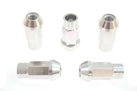 Sada kolových matic ALU matice JBR 50mm M12x1.5 - barva Titan Sada kolových matic ALU matice JBR 50mm M12x1.5 - barva Titan