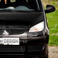 Mračítka předních světlometů Mitsubishi Colt CZC Cabrio -- rok výroby 2006-09 Mračítka předních světlometů Mitsubishi Colt CZC Cabrio -- rok výroby 2006-09