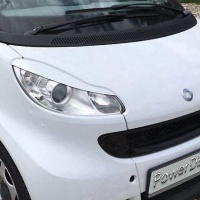 Mračítka předních světlometů Smart Fortwo (451) Coupe / Cabrio -- rok výroby 2007-12 Mračítka předních světlometů Smart Fortwo (451) Coupe / Cabrio -- rok výroby 2007-12