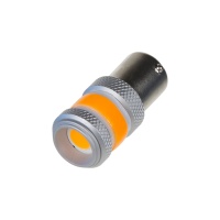 LED BAU15s oranžová, COB 360°, 9-60V, 12W LED BAU15s oranžová, COB 360°, 9-60V, 12W