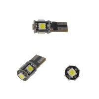LED T10 bílá, 12V, 5LED/3SMD LED T10 bílá, 12V, 5LED/3SMD