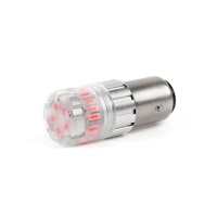 LED BAY15D červená, dvouvlákno, 12V, 23LED SMD LED BAY15D červená, dvouvlákno, 12V, 23LED SMD