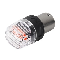 LED BA15S �erven�, 12V, 16LED 2835SMD