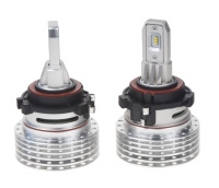 LED H7 do sv�tlomet� VW Golf VI, Golf VII, Jetta, Passat, Tiguan - 4000Lumen, b�l�