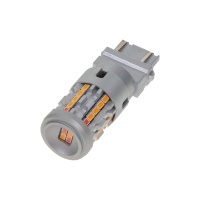 LED T20 (3157) oran�ov�/�erven�, 12/24V, CAN-BUS, 26LED SMD