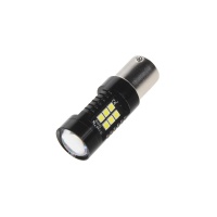 LED BA15s b�l�, 12V, 21LED/3030SMD