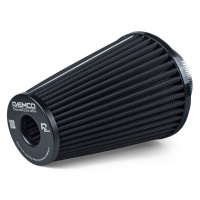 Raemco univerz�ln� vzduchov� filtr o d�lce 200 mm �ern� se vstupem 77 mm s mo�nost� redukce na 70 nebo 63 mm