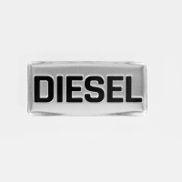 Samolepka na auto design Aluminum Emblem - DIESEL (rozm�r 5,5x2,5cm)