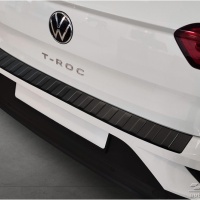 Kryt prahu zadn�ch dve�� nerez �ern� matn� VW T-Roc / Cabrio -- od roku v�roby 2017-22 / 2022-
