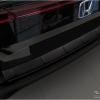 Kryt prahu zadních dveří nerez černý matný Honda Civic XI hatchback -- od roku výroby 2022- Kryt prahu zadních dveří nerez černý matný Honda Civic XI hatchback -- od roku výroby 2022-