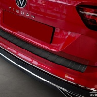 Kryt prahu zadních dveří nerez černý matný VW Tiguan II / Allspace / R-Line / e-Hybrid -- od roku výroby 2015- / 2020-24 Kryt prahu zadních dveří nerez černý matný VW Tiguan II / Allspace / R-Line / e-Hybrid -- od roku výroby 2015- / 2020-24