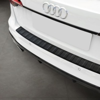Kryt prahu zadních dveří nerez černý matný Audi A4 /S4 B9 Avant S-line -- od roku výroby 2015- / 2019- Kryt prahu zadních dveří nerez černý matný Audi A4 /S4 B9 Avant S-line -- od roku výroby 2015- / 2019-