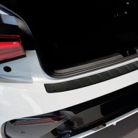 Kryt prahu zadních dveří nerez černý matný Cupra Born 5dv. -- od roku výroby 2021- Kryt prahu zadních dveří nerez černý matný Cupra Born 5dv. -- od roku výroby 2021-