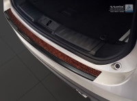 Kryt prahu zadních dveří Deluxe Jaguar F-Pace -- od roku výroby 2016- / 2020- (černý / červeno-černý carbon) Kryt prahu zadních dveří Deluxe Jaguar F-Pace -- od roku výroby 2016- / 2020- (černý / červeno-černý carbon)