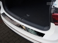 Kryt prahu zadních dveří nerez černý VW Tiguan II -- od roku výroby 2016- / 2020-24 Kryt prahu zadních dveří nerez černý VW Tiguan II -- od roku výroby 2016- / 2020-24