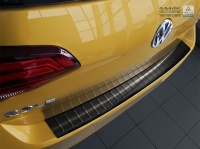 Kryt prahu zadních dveří nerez černý VW Golf VII hatchback 3/5dv. -- rok výroby 2012-17 / 2017-19 Kryt prahu zadních dveří nerez černý VW Golf VII hatchback 3/5dv. -- rok výroby 2012-17 / 2017-19