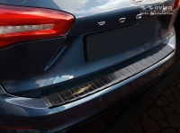 Kryt prahu zadních dveří nerez černý Ford Focus IV Kombi / ST-line / Active -- od roku výroby 2018- / 2021- Kryt prahu zadních dveří nerez černý Ford Focus IV Kombi / ST-line / Active -- od roku výroby 2018- / 2021-