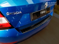 Kryt prahu zadních dveří nerez černý Škoda Fabia III Facelift hatchback 5dv. -- rok výroby 2018-21 Kryt prahu zadních dveří nerez černý Škoda Fabia III Facelift hatchback 5dv. -- rok výroby 2018-21