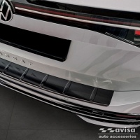 Kryt prahu zadních dveří nerez černý VW Passat B9 Variant / R-line /Hybrid -- od roku výroby 2024- Kryt prahu zadních dveří nerez černý VW Passat B9 Variant / R-line /Hybrid -- od roku výroby 2024-
