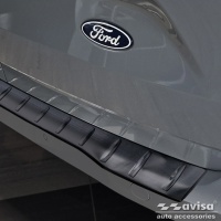 Kryt prahu zadních dveří nerez černý Ford Transit Custom II / Tourneo Custom II (NE pro Sport version) -- od roku výroby 2023- Kryt prahu zadních dveří nerez černý Ford Transit Custom II / Tourneo Custom II (NE pro Sport version) -- od roku výroby 2023-