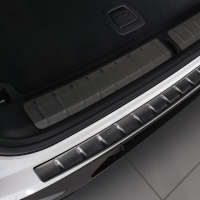 Kryt prahu zadních dveří nerez černý BMW X4 G02 M-Packet Facelift -- od roku výroby 2021- Kryt prahu zadních dveří nerez černý BMW X4 G02 M-Packet Facelift -- od roku výroby 2021-