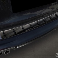 Kryt prahu zadních dveří nerez černý Strong Edition BMW 3 F31 Touring / M-packet -- rok výroby 2012-15 / 2015-18 Kryt prahu zadních dveří nerez černý Strong Edition BMW 3 F31 Touring / M-packet -- rok výroby 2012-15 / 2015-18