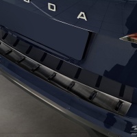Kryt prahu zadních dveří nerez černý Strong Edition Škoda Kamiq -- rok výroby 2019-24 Kryt prahu zadních dveří nerez černý Strong Edition Škoda Kamiq -- rok výroby 2019-24