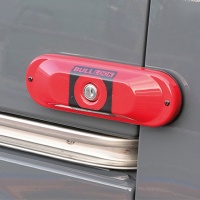 Matador Bull-Lock Oval Back Lock - přídavný zámek zadních dveří pro dodávky - včetně držáku Matador Bull-Lock Oval Back Lock - přídavný zámek zadních dveří pro dodávky - včetně držáku