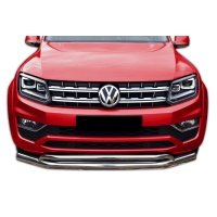 Přední nerezový rám spodní Double city bar VW Amarok -- od roku výroby 2017- Přední nerezový rám spodní Double city bar VW Amarok -- od roku výroby 2017-