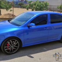 Dynamik Style prahové nástavce (ABS plast) Škoda Octavia II Sedan/Kombi -- rok výroby 2004-12 Dynamik Style prahové nástavce (ABS plast) Škoda Octavia II Sedan/Kombi -- rok výroby 2004-12