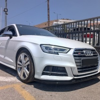 Dynamik Style p�edn� spoiler pod n�razn�k Audi A3 (8V) S-Line/S3 Hatchback/Sportback -- rok v�roby 2016-20