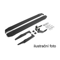Boční nášlapy ALU typ Basic Black Kia Sorento -- od roku výroby 2012- Boční nášlapy ALU typ Basic Black Kia Sorento -- od roku výroby 2012-