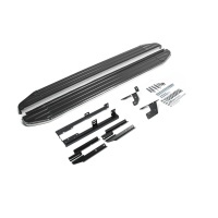 Boční nášlapy ALU typ Premium Nissan Navara D40 4dv. -- rok výroby 2005-15 Boční nášlapy ALU typ Premium Nissan Navara D40 4dv. -- rok výroby 2005-15