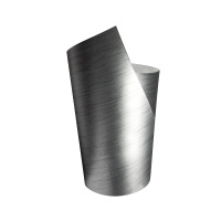Designov� f�lie brou�en� hlin�k, barva st��brn� matn�, rozm�r 50x50 cm