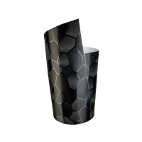 Foliatec Cockpit Design interi�rov� struktirovan� folie hexagon�ln� design - �ern� 50x50cm