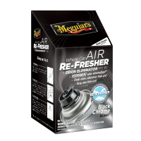 Meguiar's Air Re-Fresher Odor Eliminator - Black Chrome Scent - čistič klimatizace + pohlcovač pachů + osvěžovač vzduchu, vůně Black Chrome, 71 g Meguiar's Air Re-Fresher Odor Eliminator - Black Chrome Scent - čistič klimatizace + pohlcovač pachů + osvěžovač vzduchu, vůně Black Chrome, 71 g