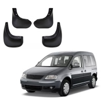 Lapače nečistot (zástěrky) přední+zadní VW Caddy -- rok výroby 2004-15 (sada 4kusy) Lapače nečistot (zástěrky) přední+zadní VW Caddy -- rok výroby 2004-15 (sada 4kusy)