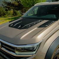 Oneway imitace výdechu matná černá VW Amarok II -- od roku výroby 2022- Oneway imitace výdechu matná černá VW Amarok II -- od roku výroby 2022-