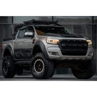 Oneway panely bo�n�ch dve�� Ford Ranger T6/T7/T8 -- rok v�roby 2012-2022 (Jumbo) - matn� �ern�