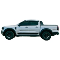 Oneway panely bočních dveří Ford Ranger T9 -- od roku výroby 2022 - matná černá Oneway panely bočních dveří Ford Ranger T9 -- od roku výroby 2022 - matná černá